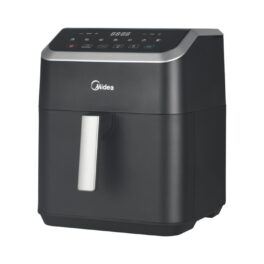 Freidora de aire caliente - MIDEA MAD70000ADK, 1800 W, 7 l, Negro