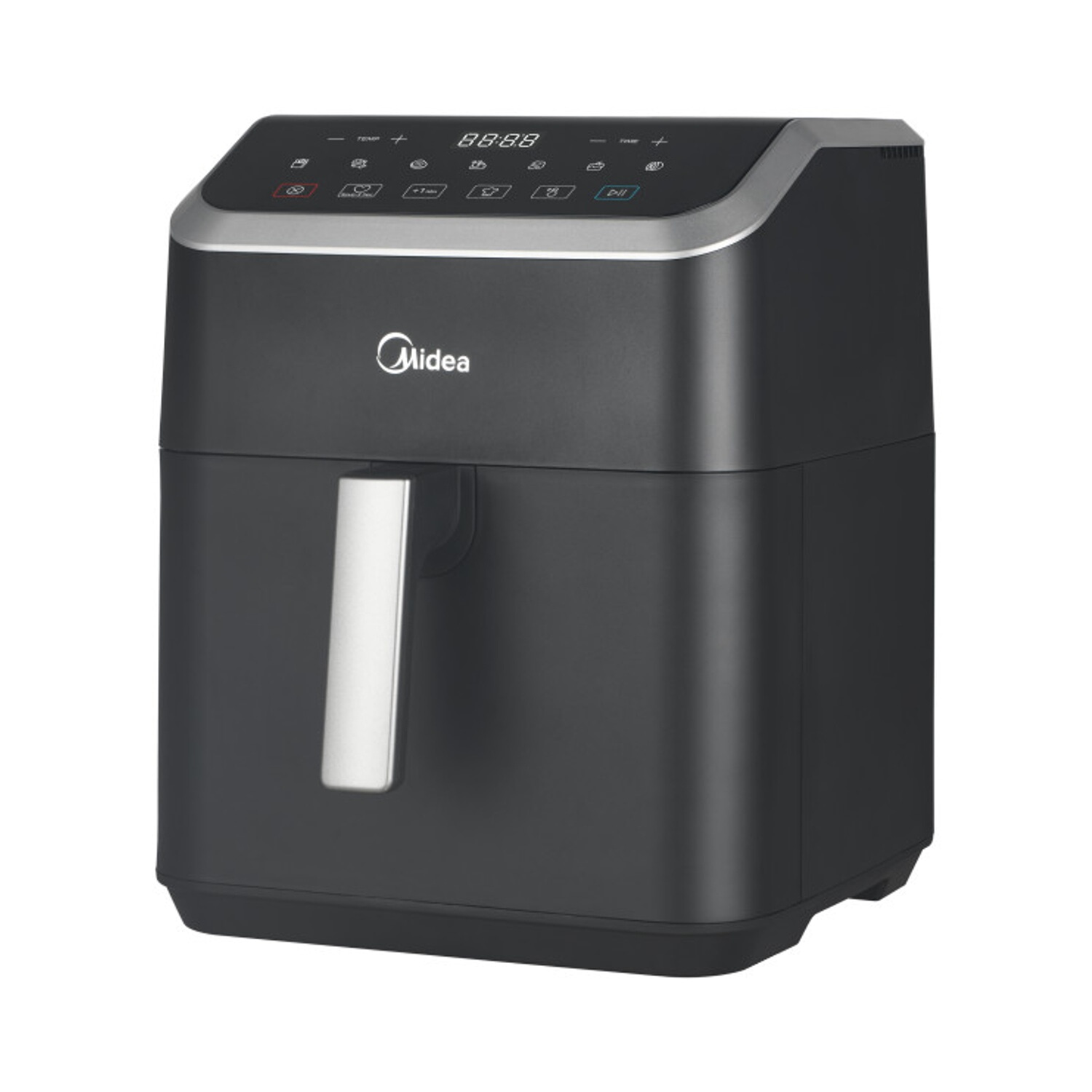 Freidora de aire caliente - MIDEA MAD70000ADK, 1800 W, 7 l, Negro