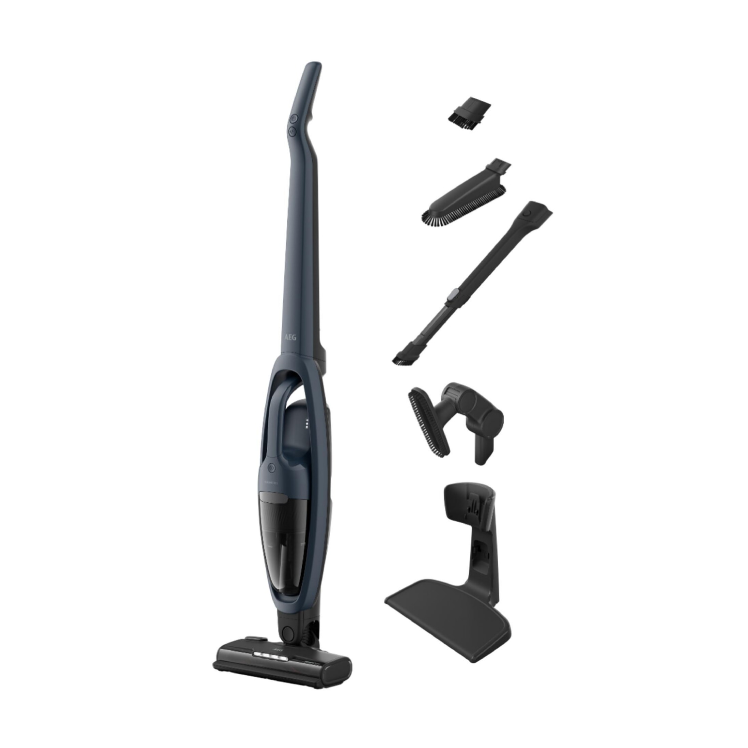 Aspirador escoba - AEG AKLBB1770242442, 29 W, Depósito 0,3 l, Autonomía 45 min, Negro