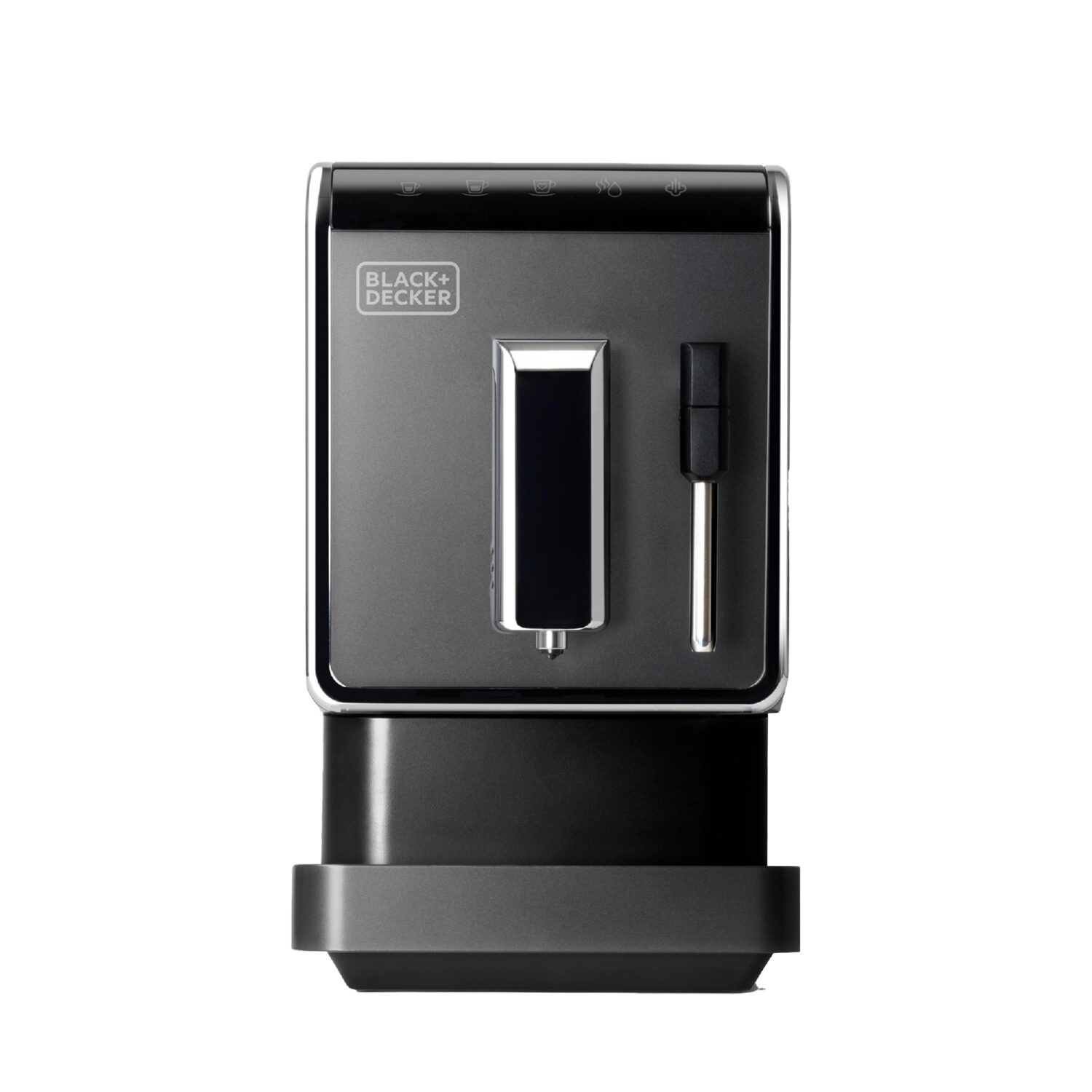 Cafetera superautomática - BLACK & DECKER BXCO1470E, 19 bar, 1470 W, 1 tazas, Negro