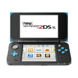 Consola Nintendo 2DS - NINTENDO New 2DS XL, 4 GB, Negro, Turquesa