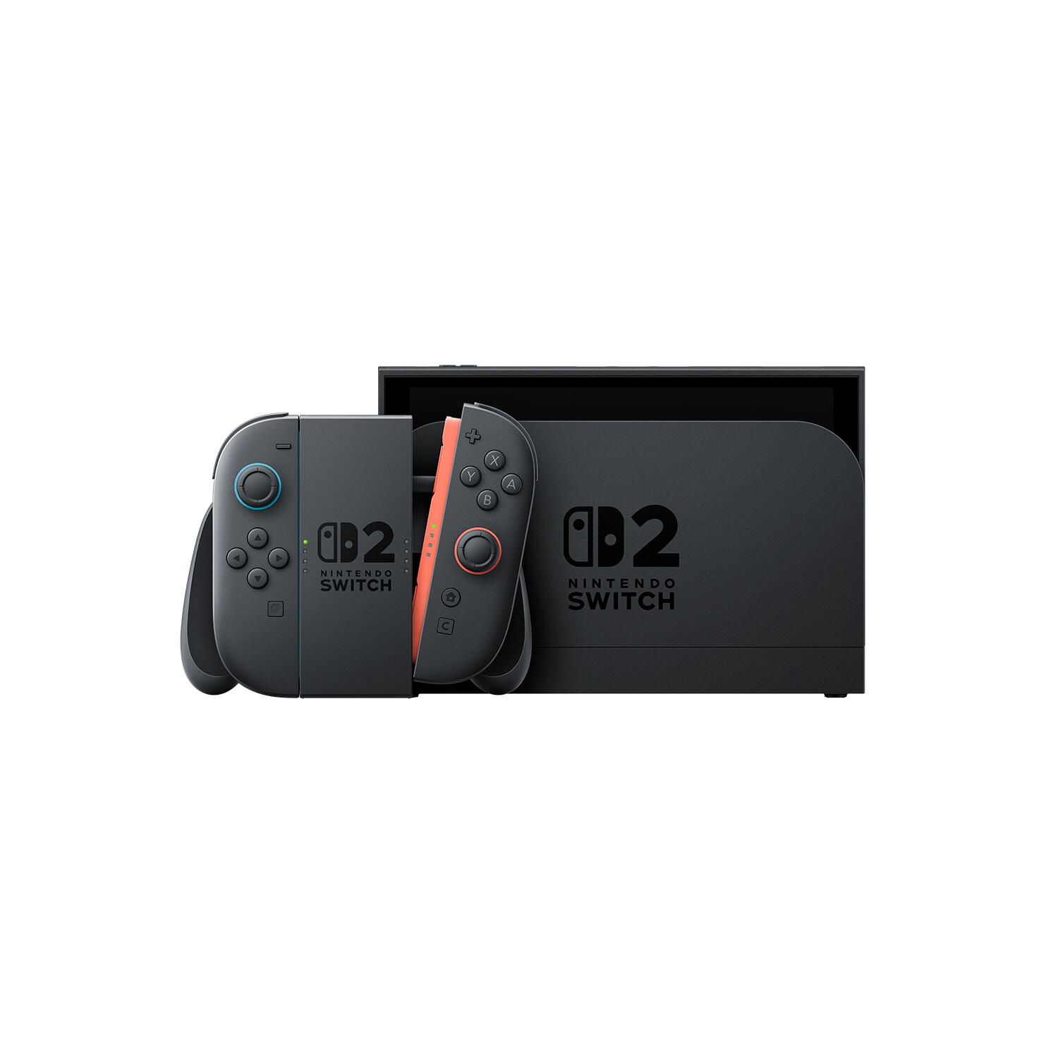 Consola - Nintendo Switch 2, 7.9” Full HD HDR 120 Hz, 256 GB, Magnetic Joy-Con 2 con modo ratón, Azul y Rojo Neón