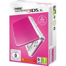 Consola portátil - NINTENDO 2209132 NEW 3DS XL PINK WHITE, 4 GB, Rosa/Blanco