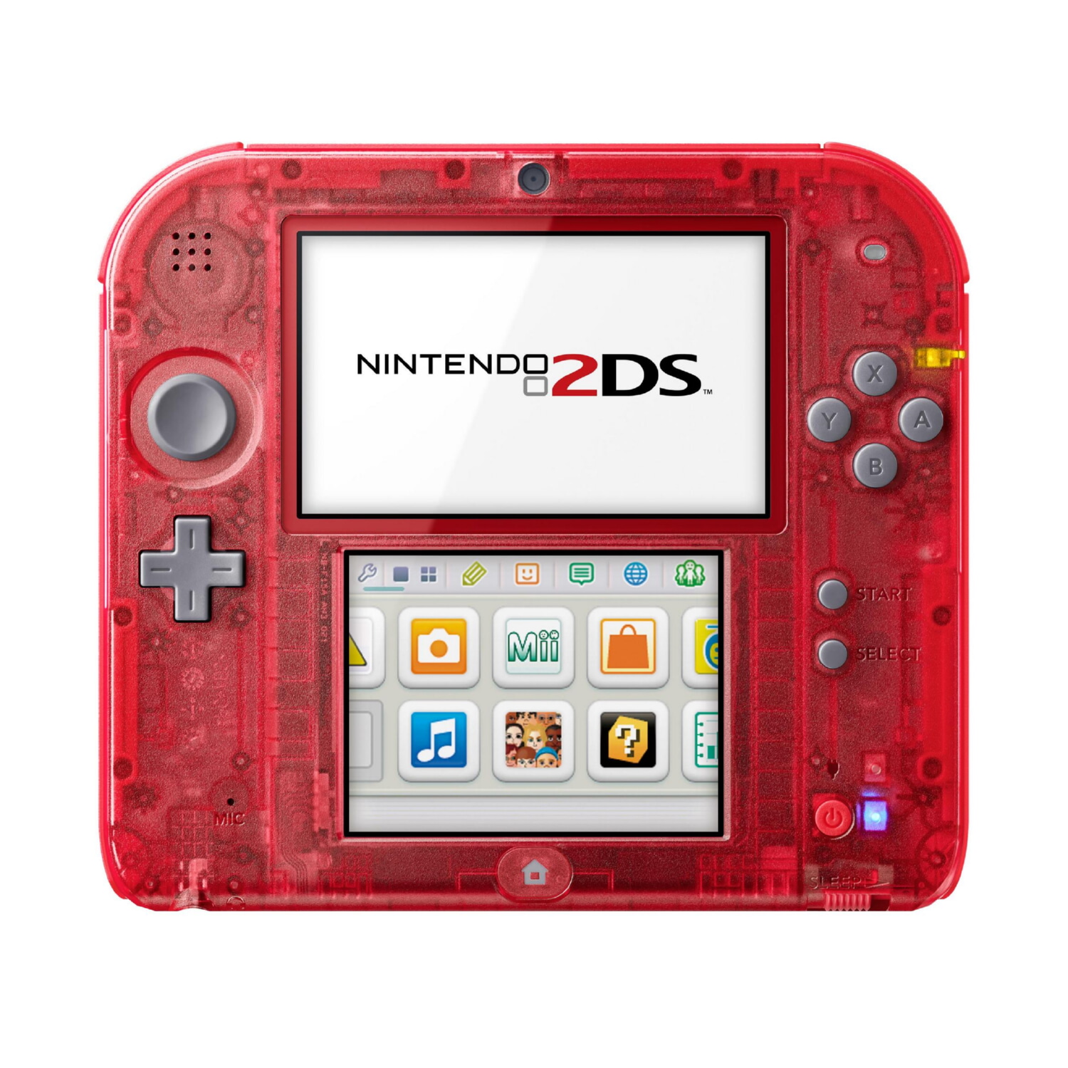 Consola portátil - NINTENDO 2DS, 4 GB, Rojo