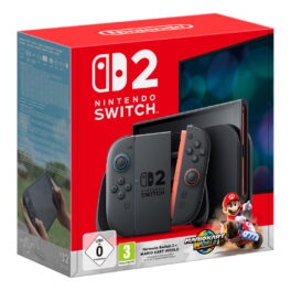 Consola Nintendo Switch 2 - NINTENDO SWITCH 2 + MARIO KART WORLD, 256 GB, Black