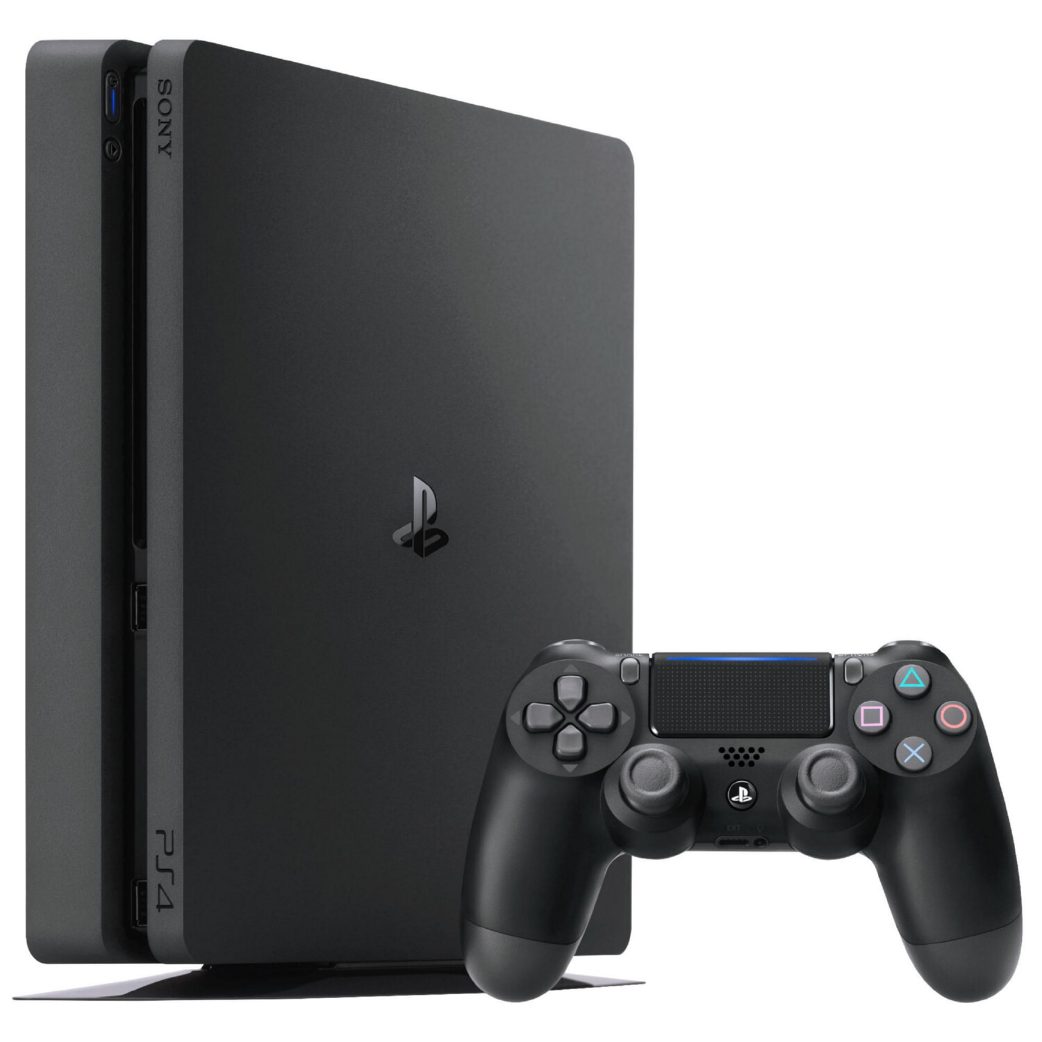 Consola PS4 - SONY 9856764 PS4 1TB SLIM NEGRA, 1 TB, Negro