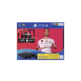 Consola PS4 - SONY 9977308 PS4 500GB +FIFA20, 500 GB, Negro