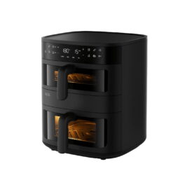 Freidora de aire - AEG AAFD11B, 2700 W, 11 l, Negro