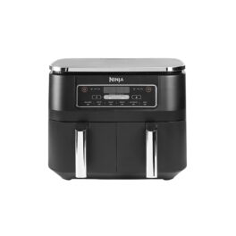 Freidora de aire - NINJA AF300EU 6 EN 1 FOODI DUAL ZONE (7,6 L), 2400 W, 7,6 l, Negro