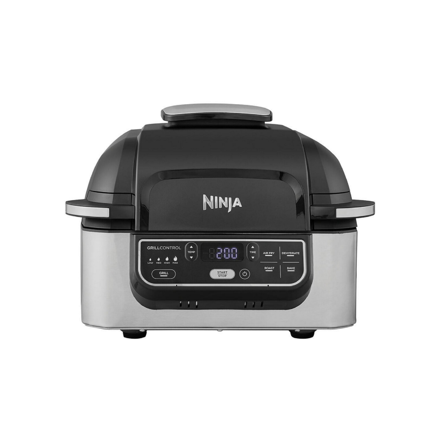Freidora de aire - NINJA AG301EU PARRILLA INT FREI AIRE 5EN1, 1760 W, 3,8 l, Negro