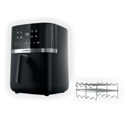 Freidora de aire - BOSCH Serie 4 MAF462B1, 2000 W, 6,1 l, Negro