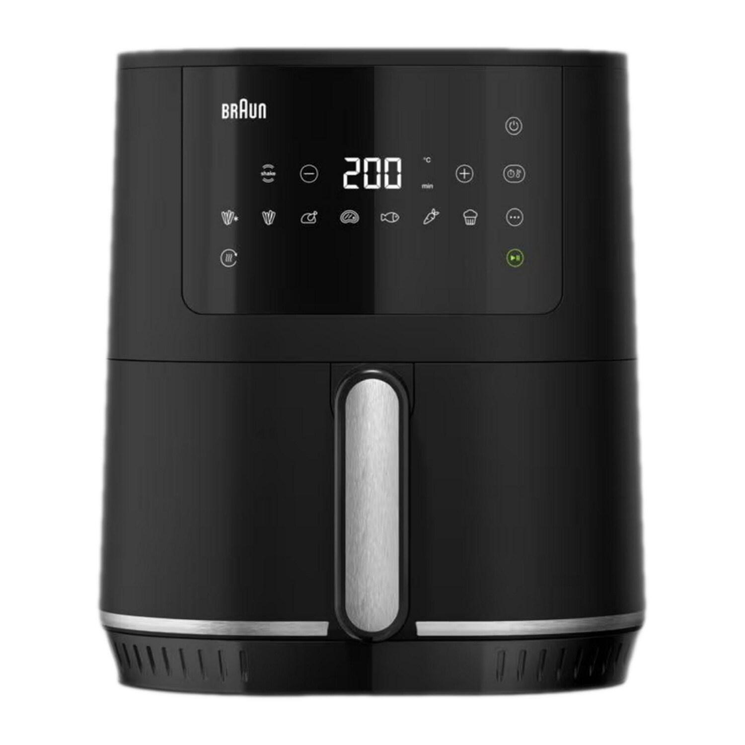 Freidora de aire - BRAUN MultiFry 3, 1500 W, 4,3 l, Negro