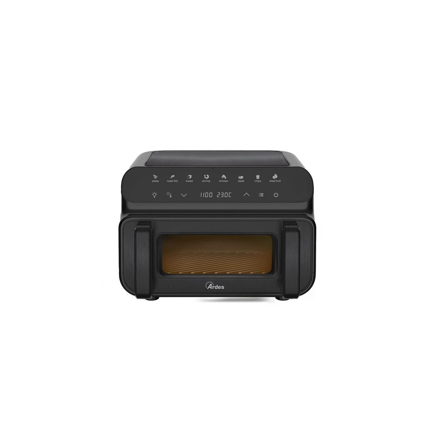 Freidora de aire caliente - ARDES ARFRYA12GP, 2000 W, 10 l, Negro