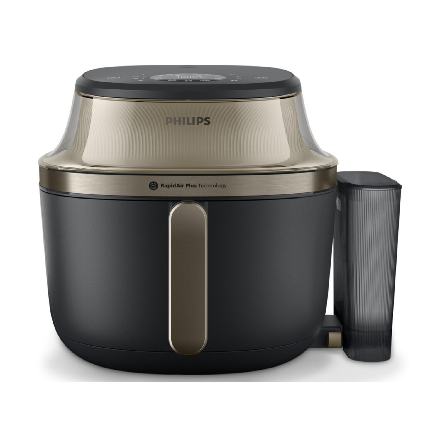 Freidora de aire caliente - PHILIPS NA543/00, 2000 W, 7,2 l, Bicolor