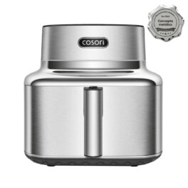 Freidora de aire - Cosori Iconic Single Chef Edition, 6.2L, 1725 W, 6 Funciones, Acero inoxidable