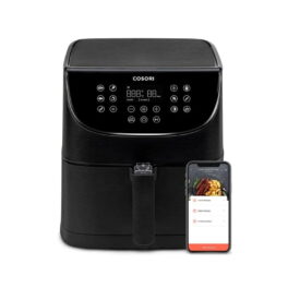 Freidora de aire - COSORI CS158-AF, 1700 W, 5,5 l, Negro