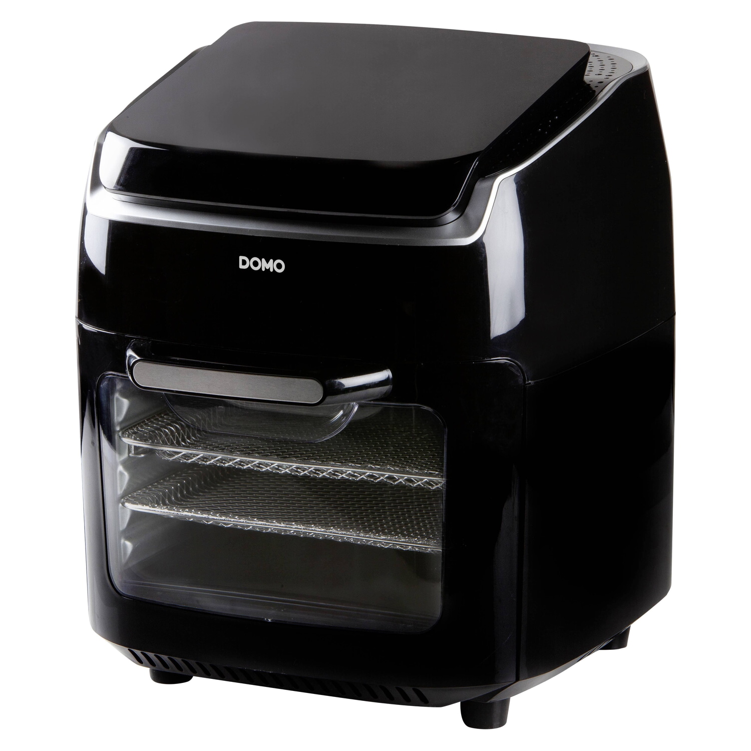 Freidora de aire - DOMO DO534FR, 1800 W, 10 l, Negro