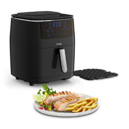 Freidora de aire - TEFAL FW201815, 1700 W, 6,5 l, Negro
