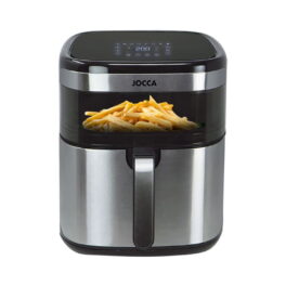Freidora de aire - JOCCA 2385, 2000 W, 10 l, Negro