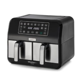 Freidora de aire - KENWOOD HFM20.000MB, 1700 W, 8 l, Negro