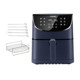 Freidora de aire - COSORI KOSP0012EUN PREMIUM CHEF AZUL., 1700 W, 5,5 l, Azul