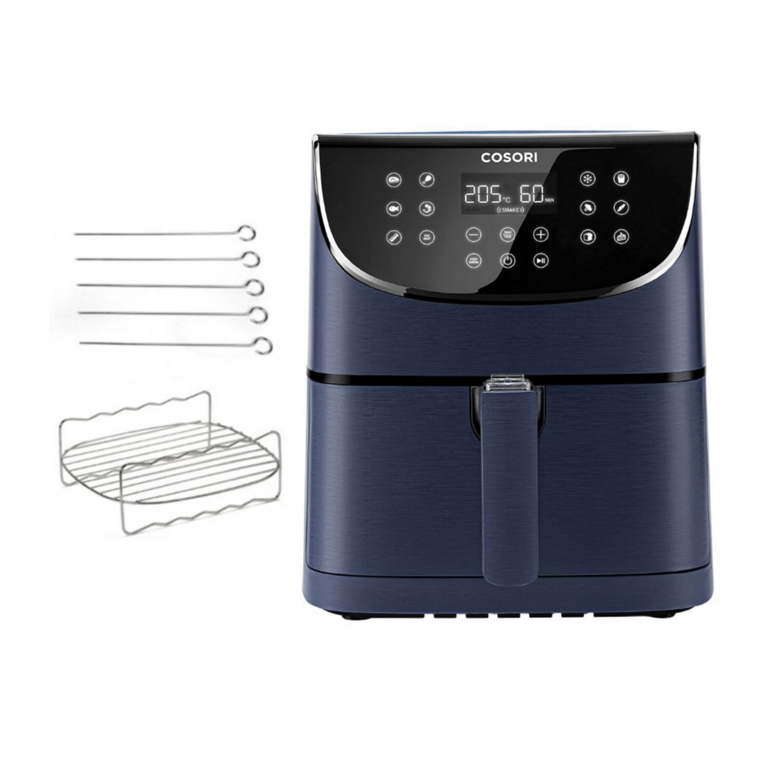 Freidora de aire - COSORI KOSP0012EUN PREMIUM CHEF AZUL., 1700 W, 5,5 l, Azul
