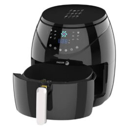 Freidora de aire - FAGOR NATURFRY, 1500 W, 5,5 l, Negro