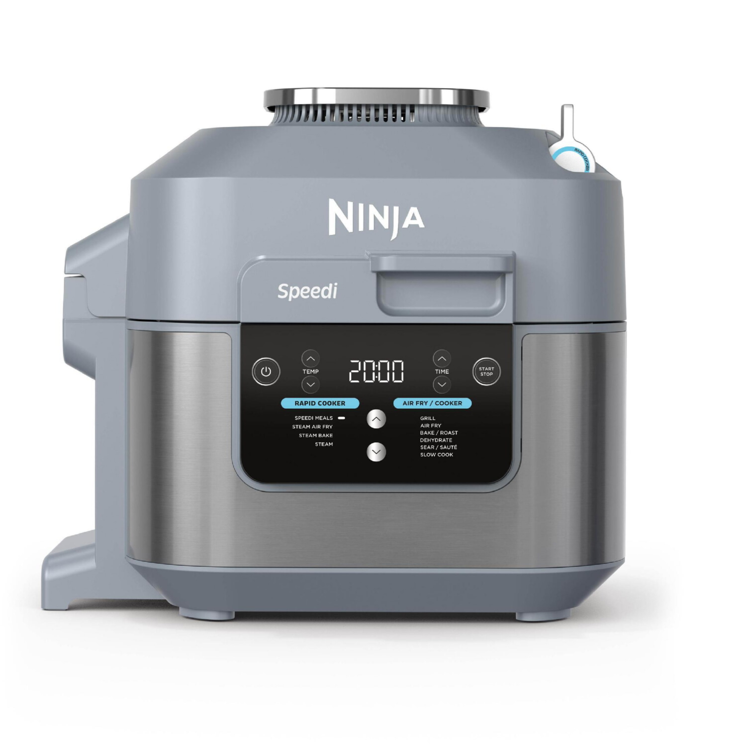 Freidora de aire - NINJA ON400EU, 1760 W, 5,7 l, Gris
