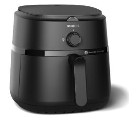 Freidora de aire - PHILIPS 1000 series NA130/00, 1700 W, 6,2 l, Negro