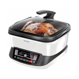 Freidora de aire - SENCOR SFR 9400WH, 1800 W, 4,8 l, Blanco