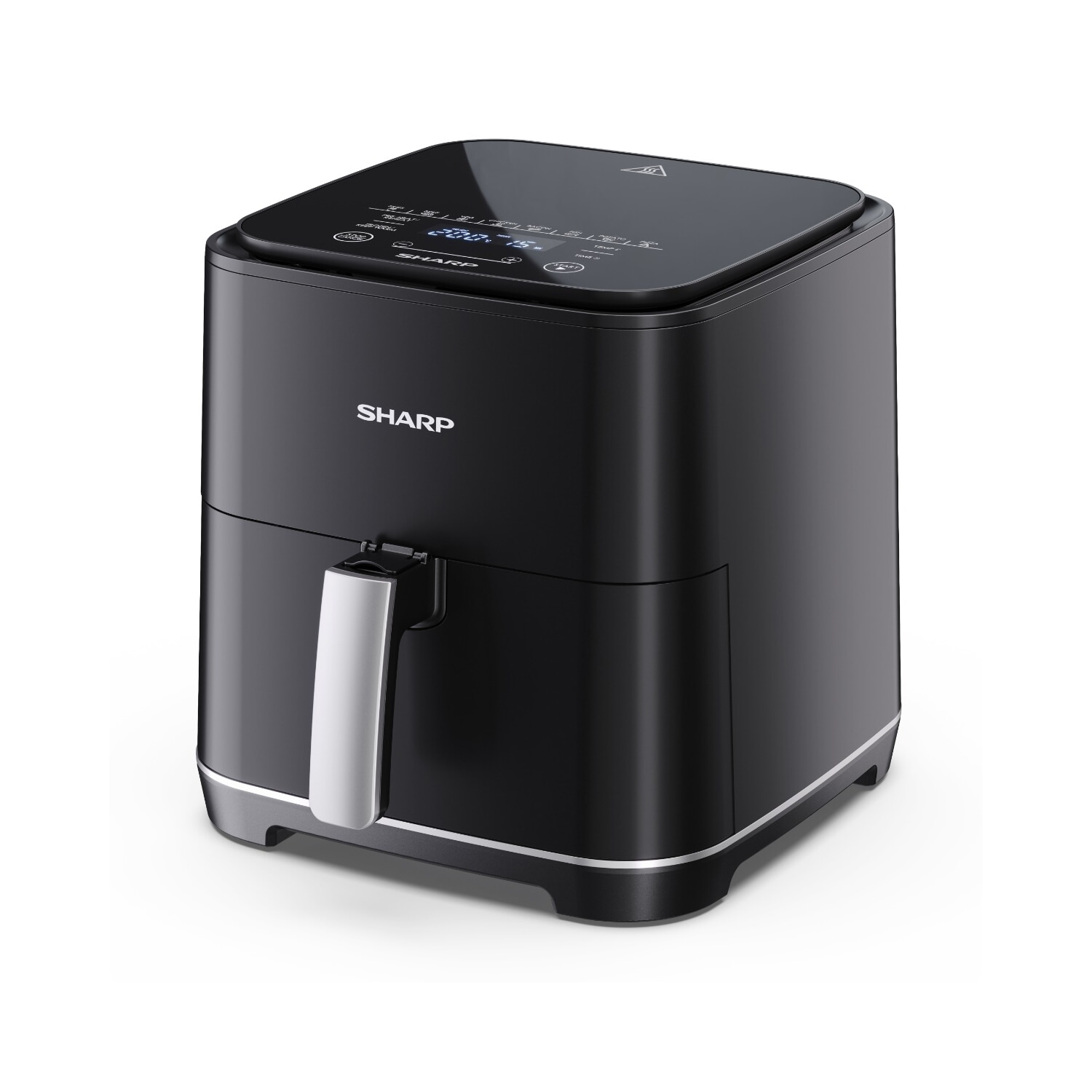 Freidora de aire - SHARP AF-GS552AE-B, 1650 W, 5,5 l, Negro