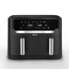 Freidora de aire - TEFAL Easy Fry Dual XXL EY9428E0, 2020 W, 11 l, Negro
