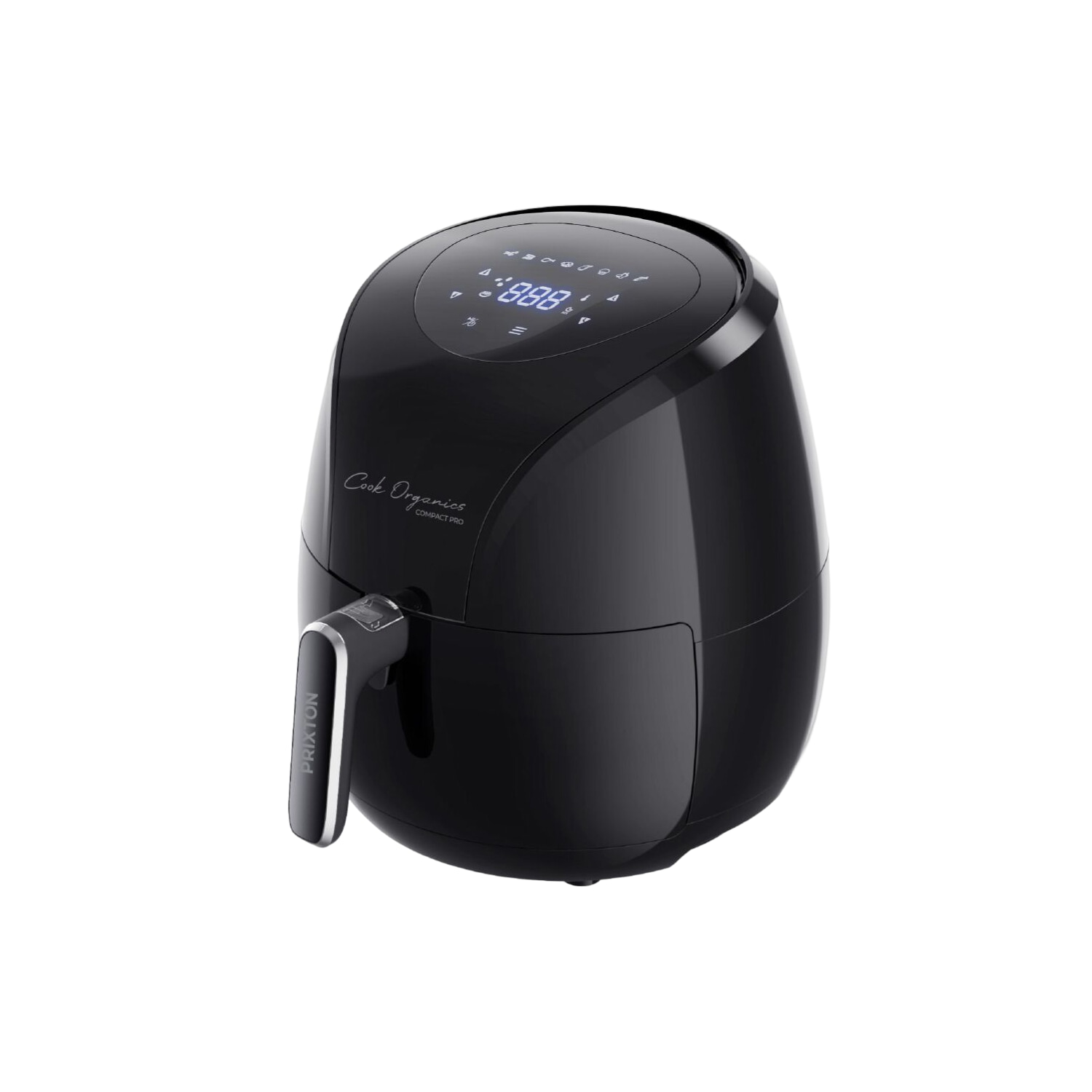 Freidora sin Aceite - PRIXTON Cook Organics Compact Pro, 2000 W, 5 l, Negro