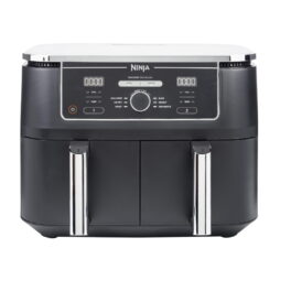 Freidora de aire - NINJA AF400EU FREI AIRE 6EN1 DOBLE 9.5L, 2470 W, 9,5 l, Negro