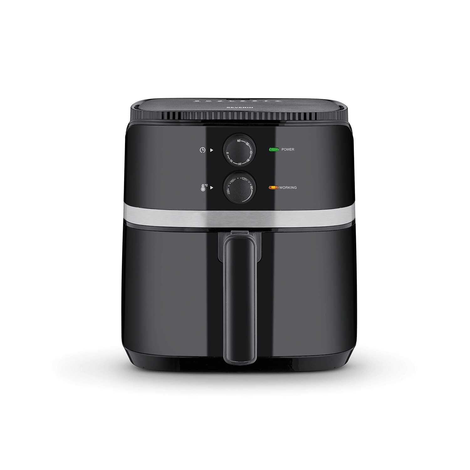 Freidora de aire - SEVERIN FR 2452, 1500 W, 5 l, negro