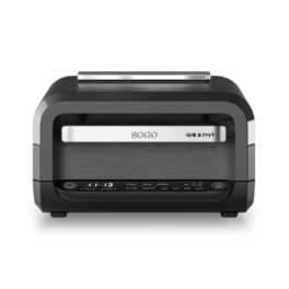 Freidora sin Aceite - SOGO SS-10130, 1700 W, 4 l, Negro