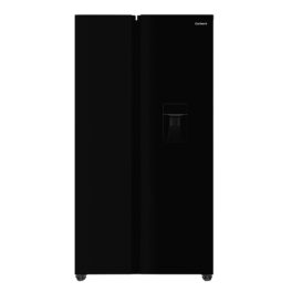 Frigorífico americano - CORBERO CFSBSH735NWD, No Frost, Altura 177 cm, Negro
