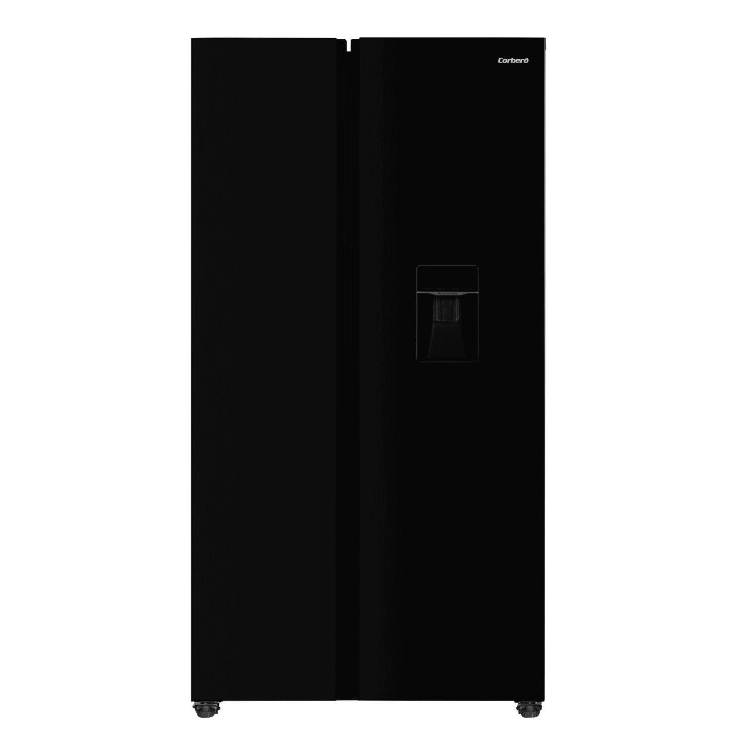 Frigorífico americano - CORBERO CFSBSH735NWD, No Frost, Altura 177 cm, Negro