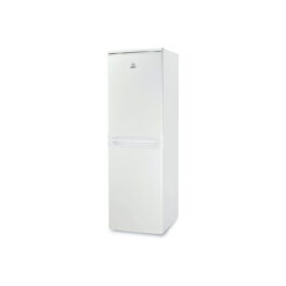 Frigorífico combi - INDESIT CAA 55 1, Cíclico, Altura 1740 mm, Capacidad 254 l, Blanco