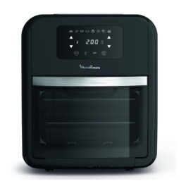 Horno - MOULINEX AL5018 EASY FRY OWEN 9 EN 1 LITROS 11., 2000 W, 11 l, Negro