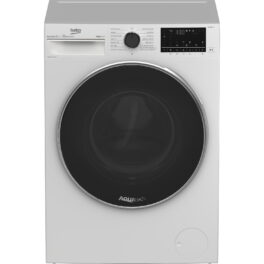Lavadora carga frontal - BEKO B5WFT59418W, 9 kg, 1400 rpm, 15 programas, Blanco