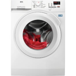 Lavadora carga frontal - AEG Serie 6000 ProSense LFA6K8241C, 8 kg, 1200 rpm, Blanco