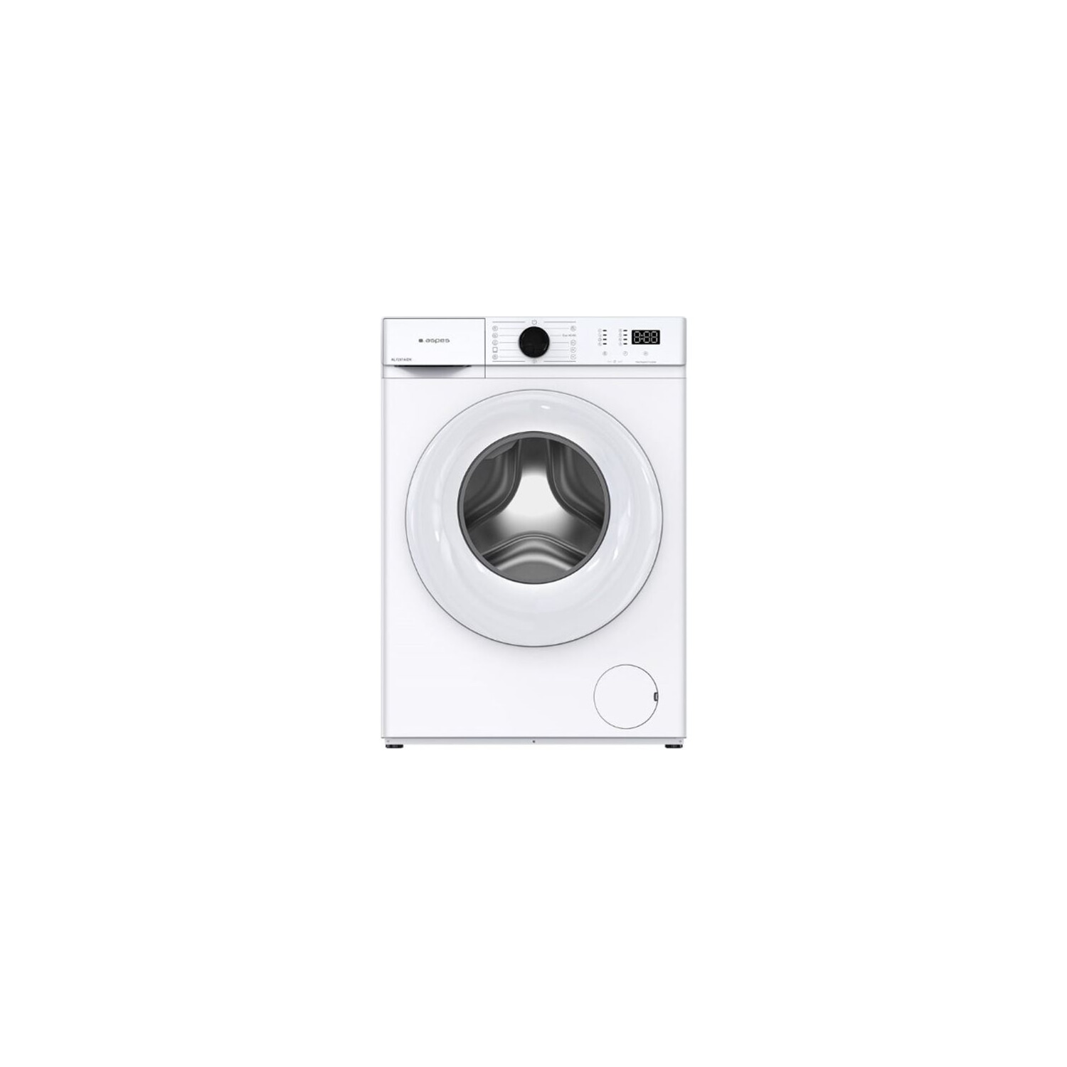 Lavadora carga frontal - ASPES AL7207AIDV, 7 kg, 11 programas, Blanco