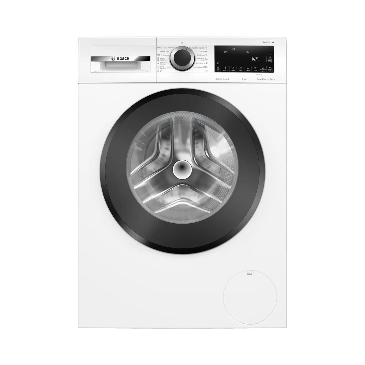 Lavadora carga frontal - BOSCH Serie 6 WGG254Z5ES, 10 kg, Blanco