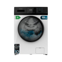 Lavadora carga frontal - CECOTEC Bolero Dresscode 10410 Inverter A, 10 kg, 16 programas, Blanco