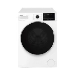 Lavadora carga frontal - SMEG SMEWNP04SEAES, 10 kg, 15 programas, Blanco