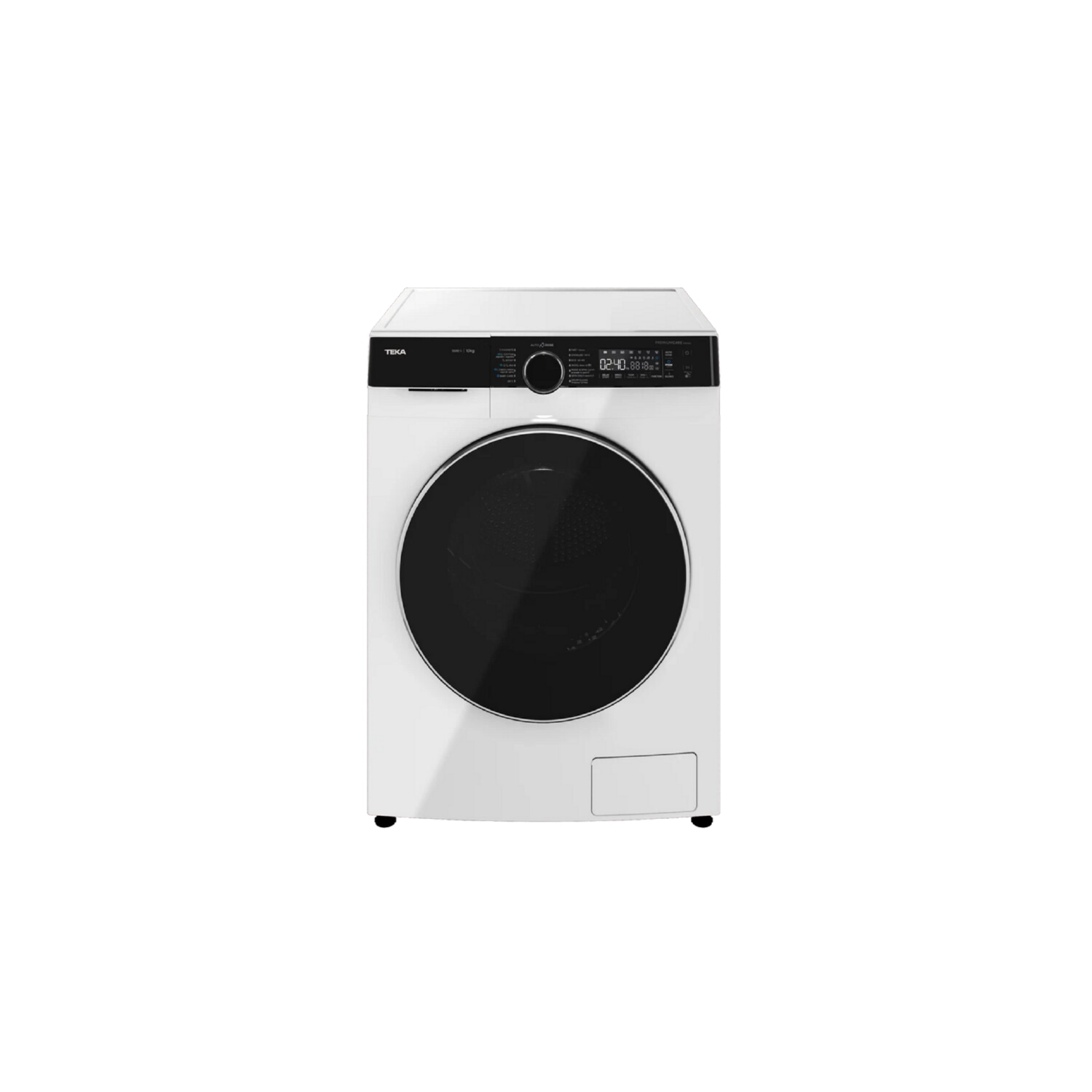 Lavadora carga frontal - TEKA WMK 81050, 10 kg, 14 programas, Blanco
