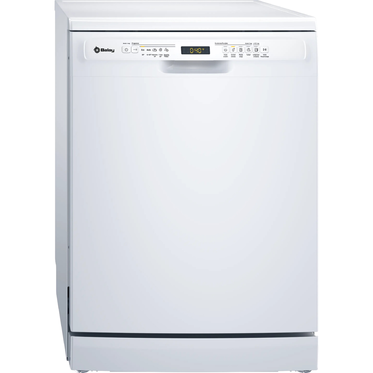 Lavavajillas - Balay 3VS5332BP, 14 servicios, 5 programas, 60 cm, Blanco
