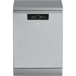 Lavavajillas - Beko BDFN36650XC, 16 Servicios, 11 Programas, 60 cm, Tercera bandeja, CornerIntense, DeepWash, Inox