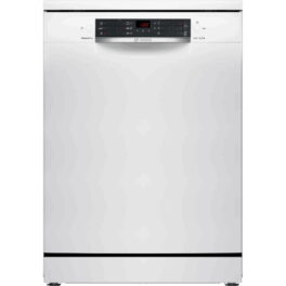 Lavavajillas - Bosch SMS46KW02E, 13 cubiertos, 6 programas, 60 cm, AquaStop, Blanco